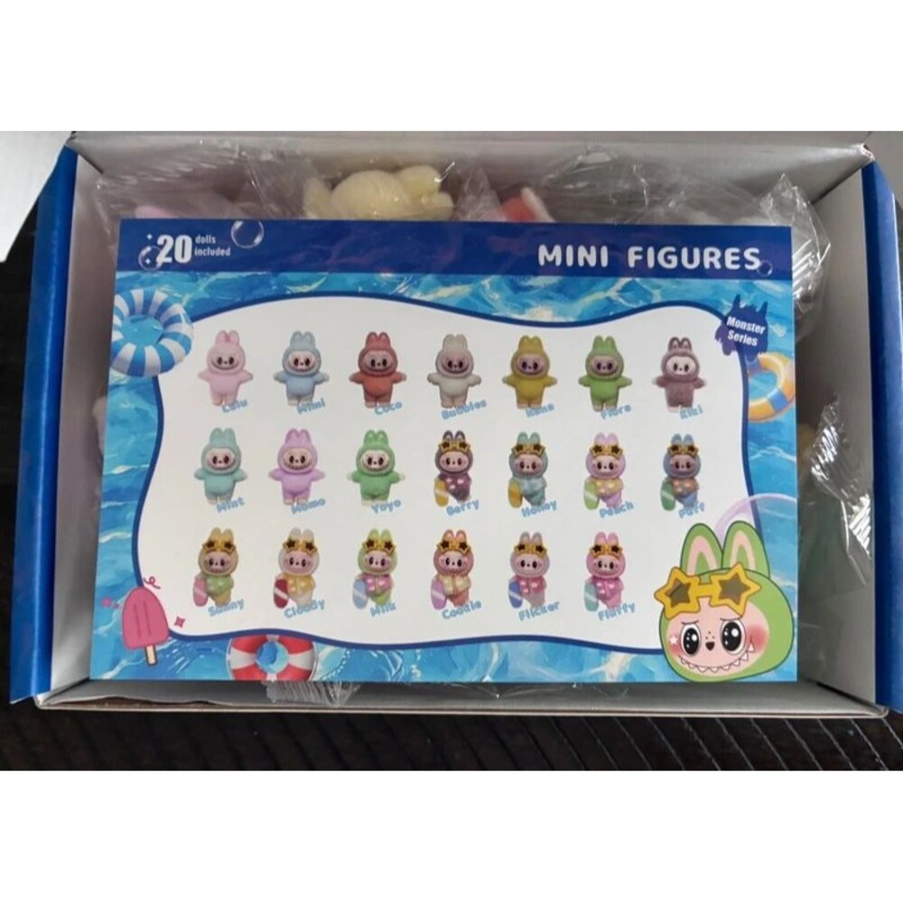 Mini Figures 20 Piece Set - Monster Series